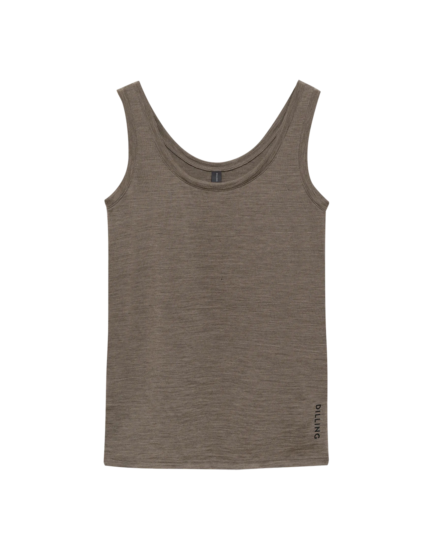 Tank top i merinould til kvinder