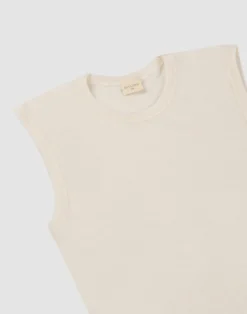 Tank top i merinould til kvinder