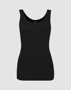 Tank top i merinould til kvinder