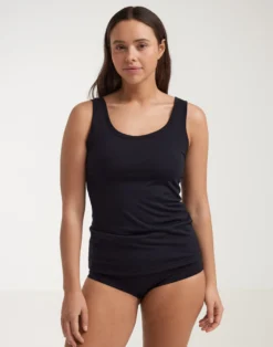 Tank top i merinould til kvinder