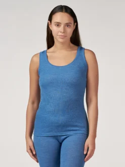 Tanktop i merinould til kvinder