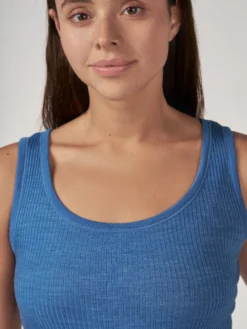 Tanktop i merinould til kvinder