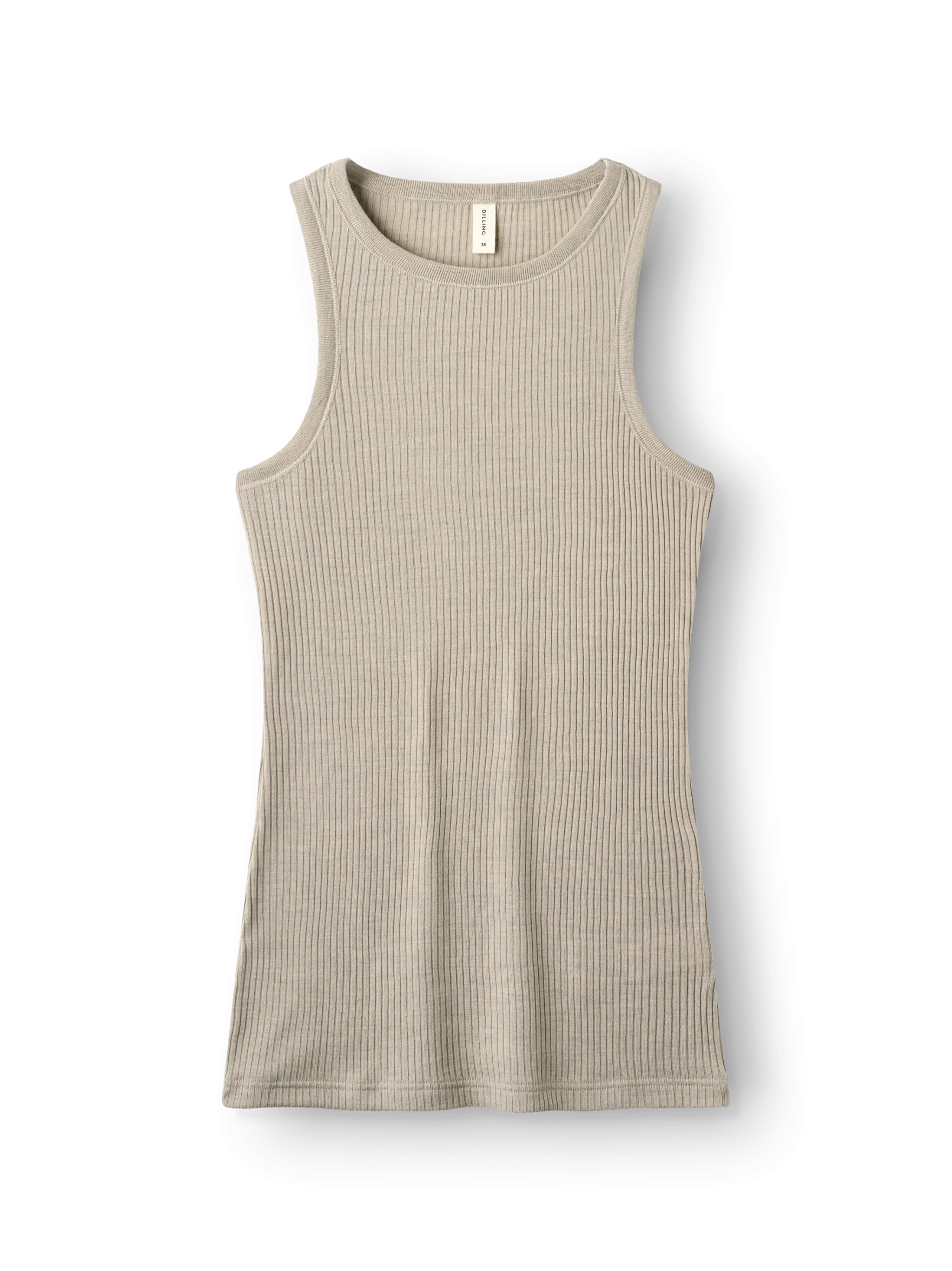 Tanktop i merinould til kvinder