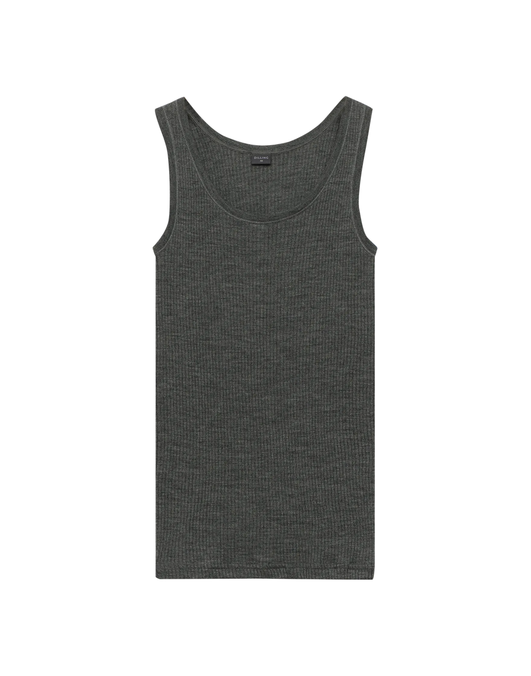 Tanktop i merinould til kvinder