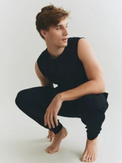 tank top i merinould til mænd