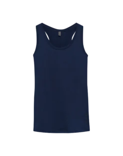 Tank top med bryderryg i merinould til kvinder
