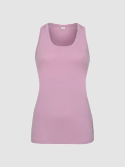 Tank top med bryderryg i merinould til kvinder