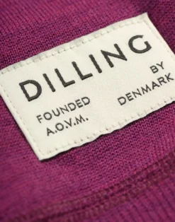 Trøje med lynlås i merinouldfrotté til børn