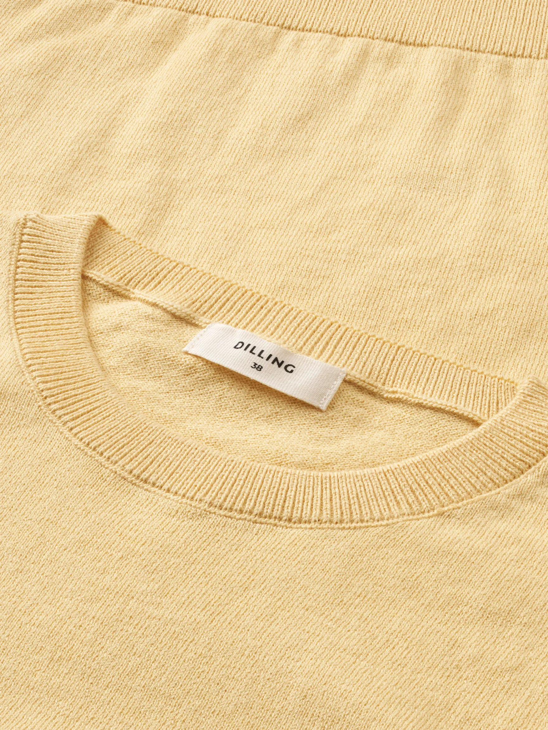 T-shirt i bomuldsstrik til kvinder