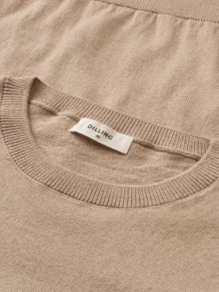 T-shirt i bomuldsstrik til kvinder