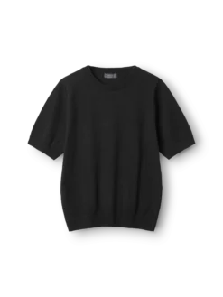 T-shirt i bomuldsstrik til kvinder