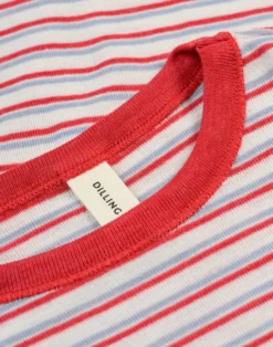 T-shirt i merinould/silke til børn