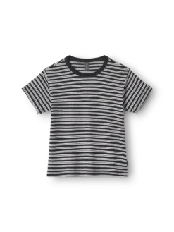 T-shirt i merinould/silke til børn