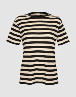 T-shirt i merinould/silke til kvinder