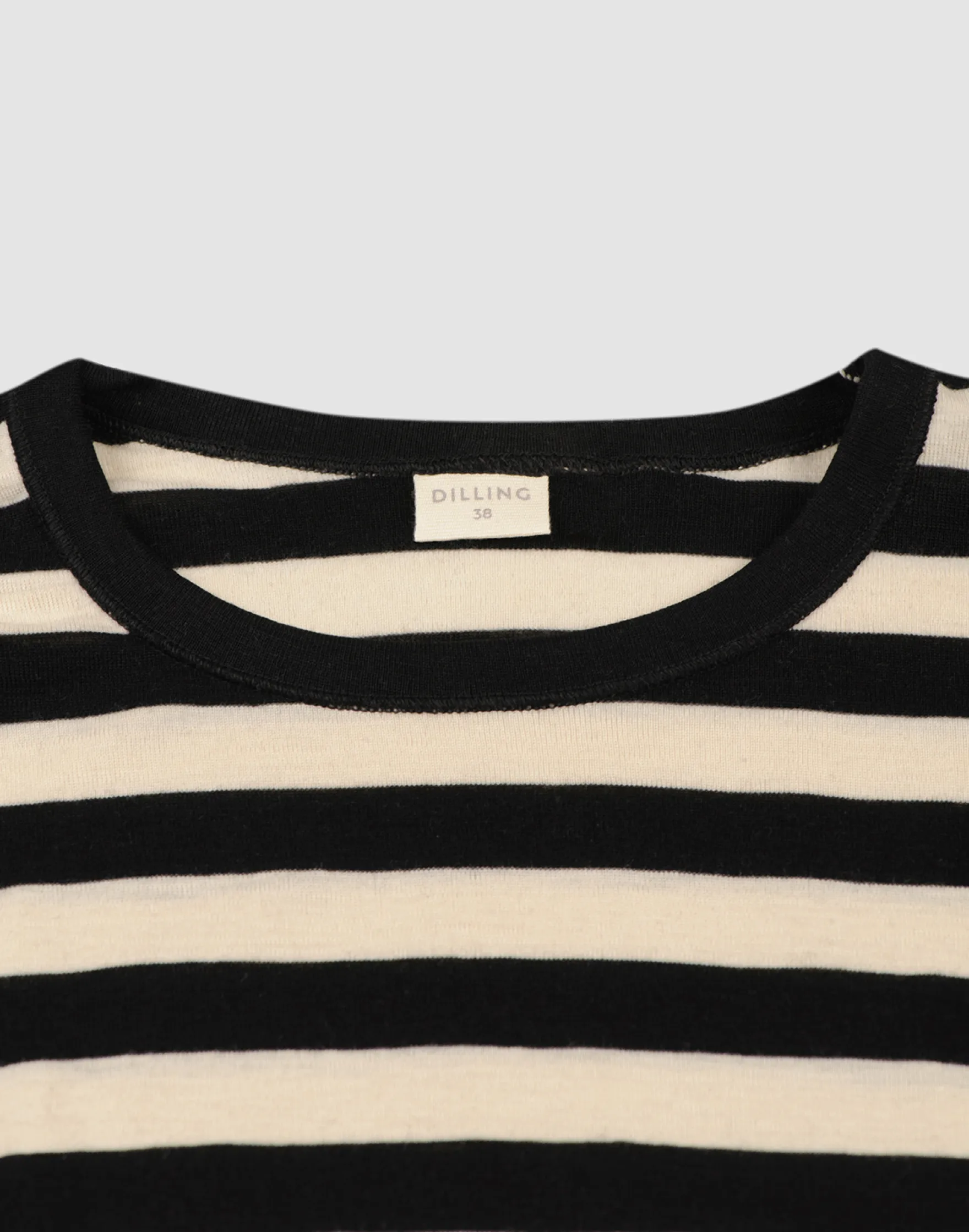 T-shirt i merinould/silke til kvinder