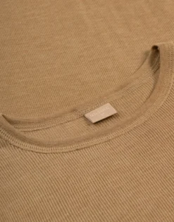T-shirt i merinould/silke til kvinder