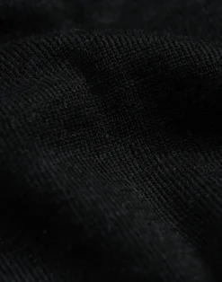 T-shirt i merinould/silke til mænd