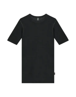 T-shirt i merinould/silke til mænd