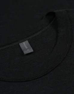 T-shirt i merinould/silke til mænd