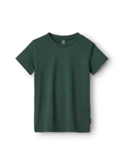 T-shirt i merinould til børn