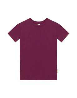 T-shirt i merinould til børn