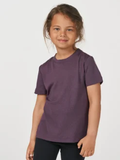 T-shirt i merinould til børn