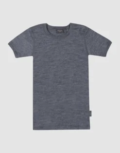 T-shirt i merinould til børn