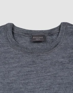T-shirt i merinould til børn