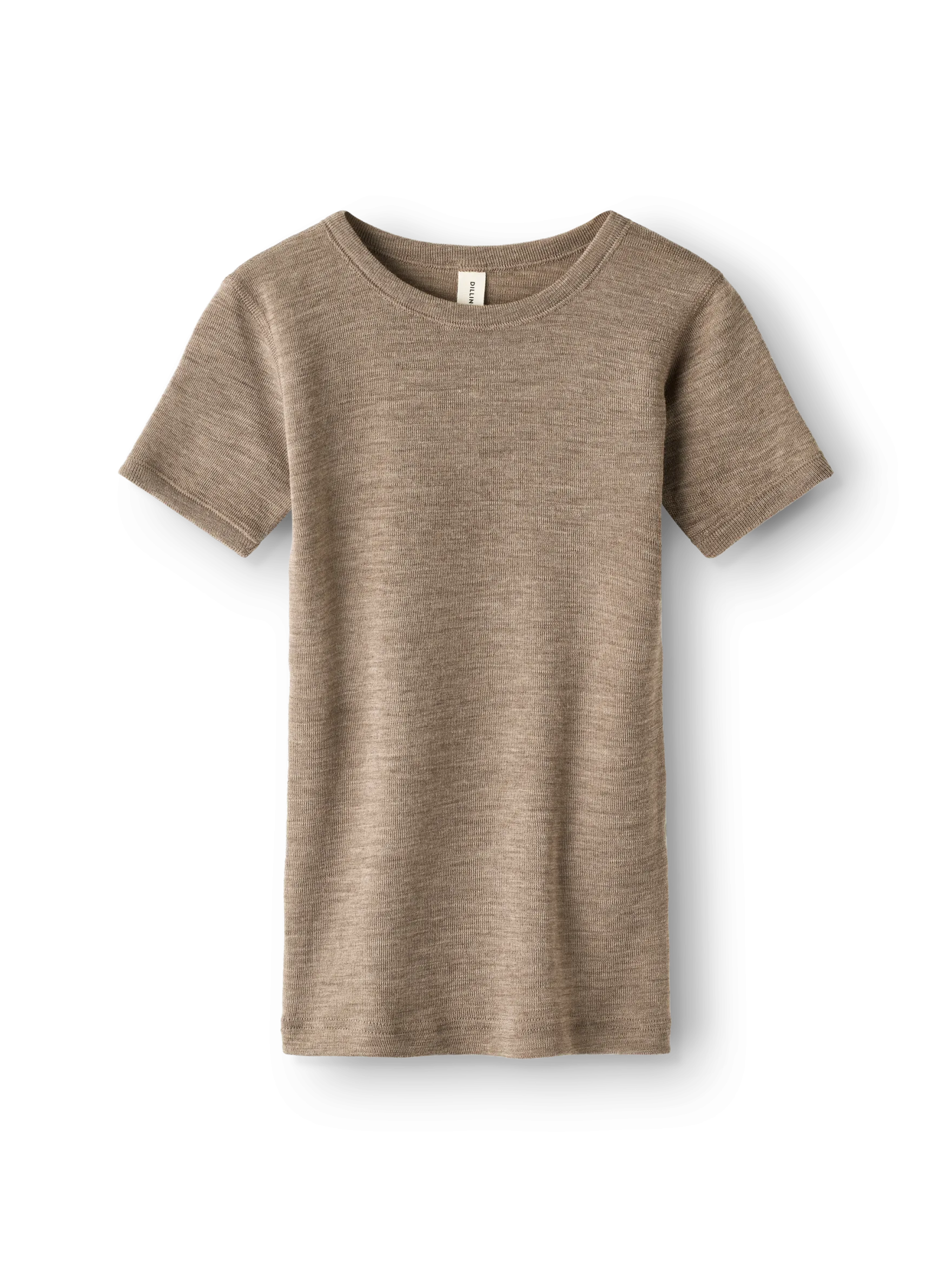 T-shirt i merinould til børn