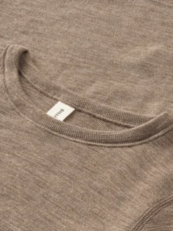 T-shirt i merinould til børn