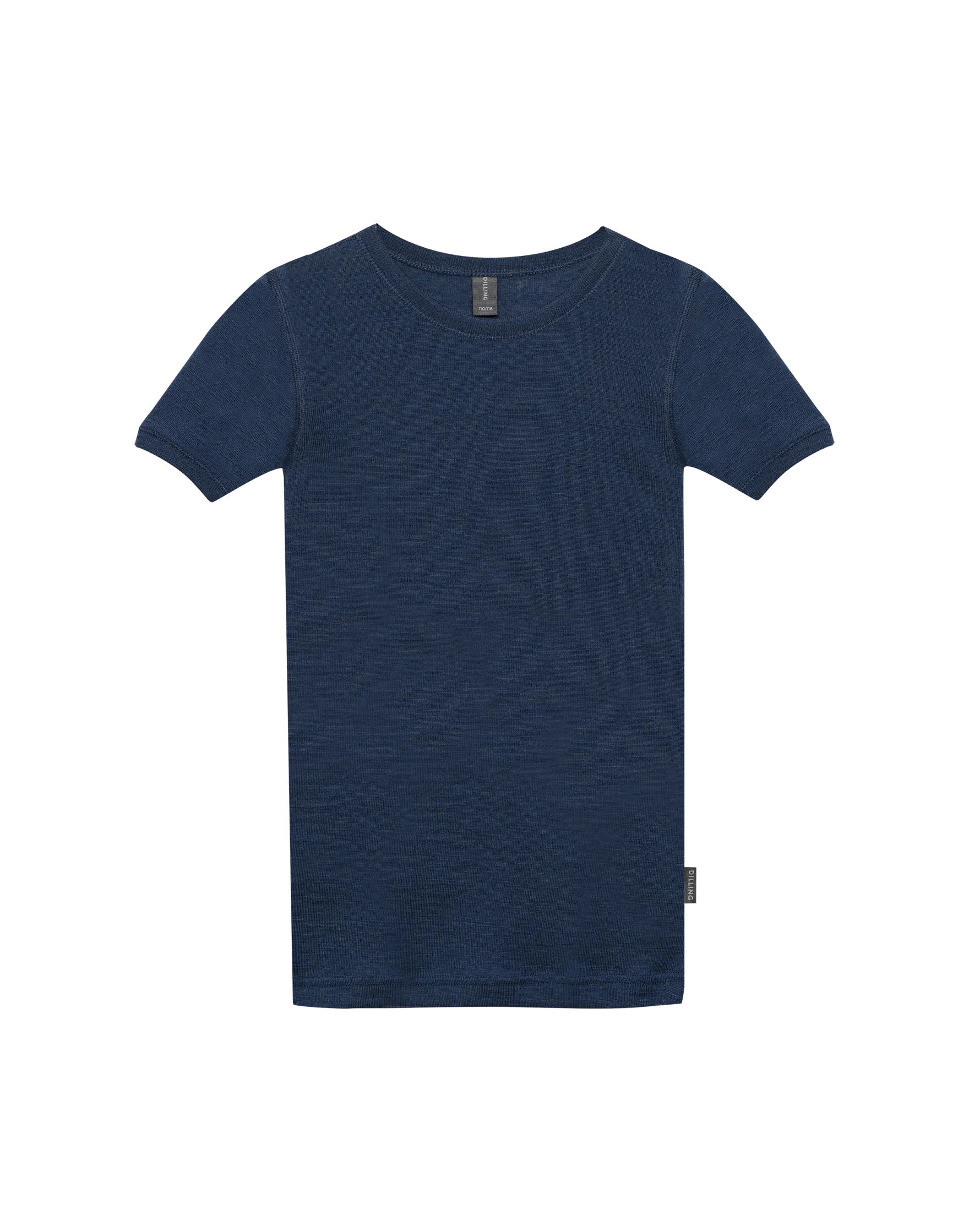 T-shirt i merinould til børn