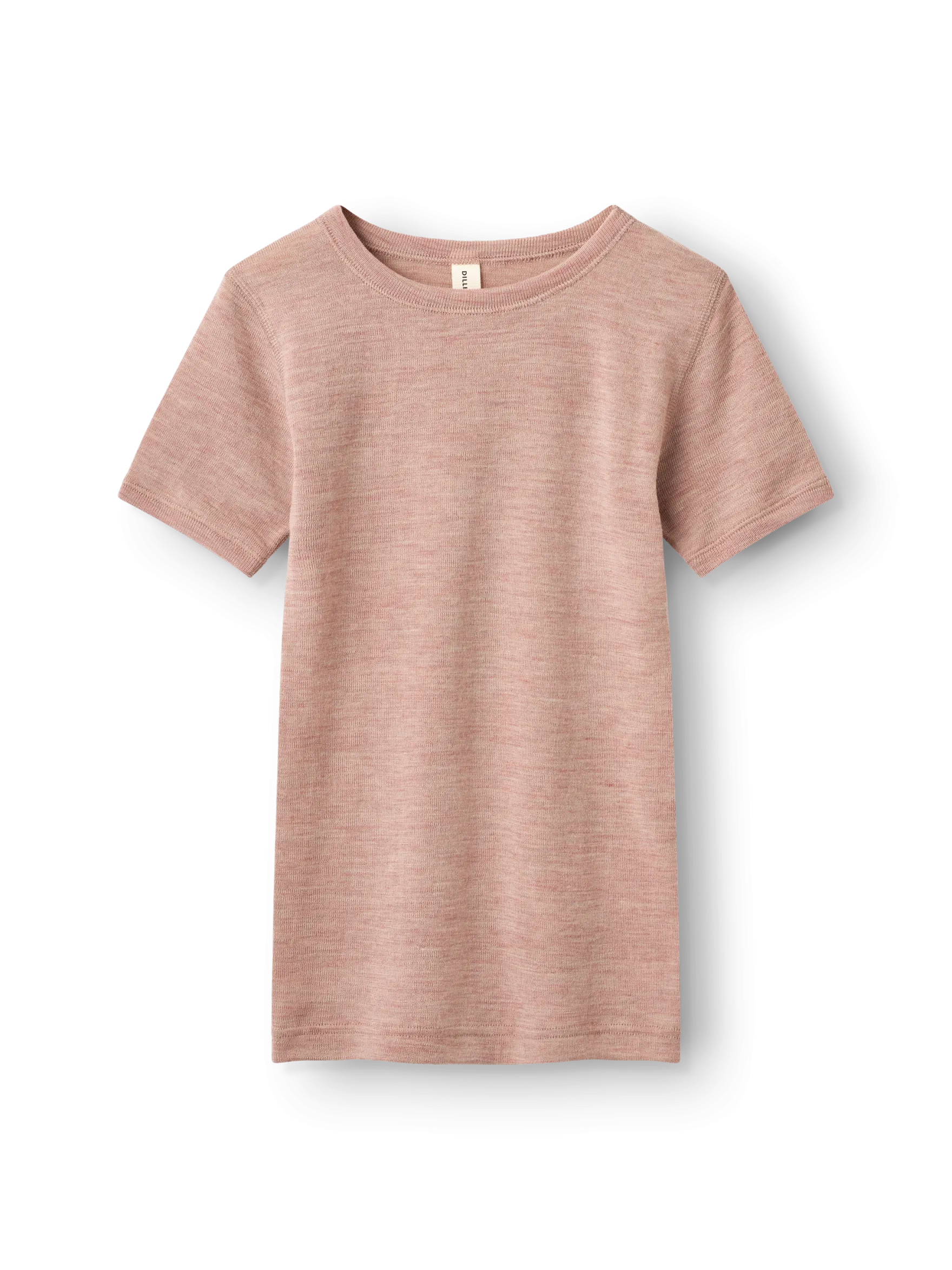 T-shirt i merinould til børn