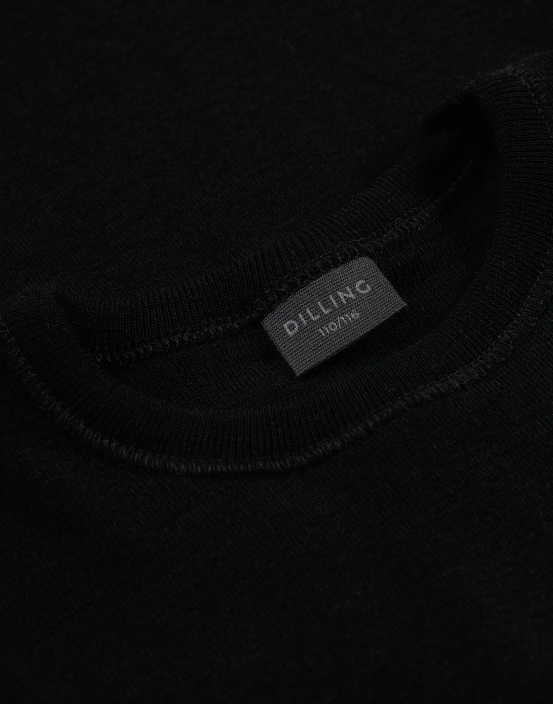 T-shirt i merinould til børn