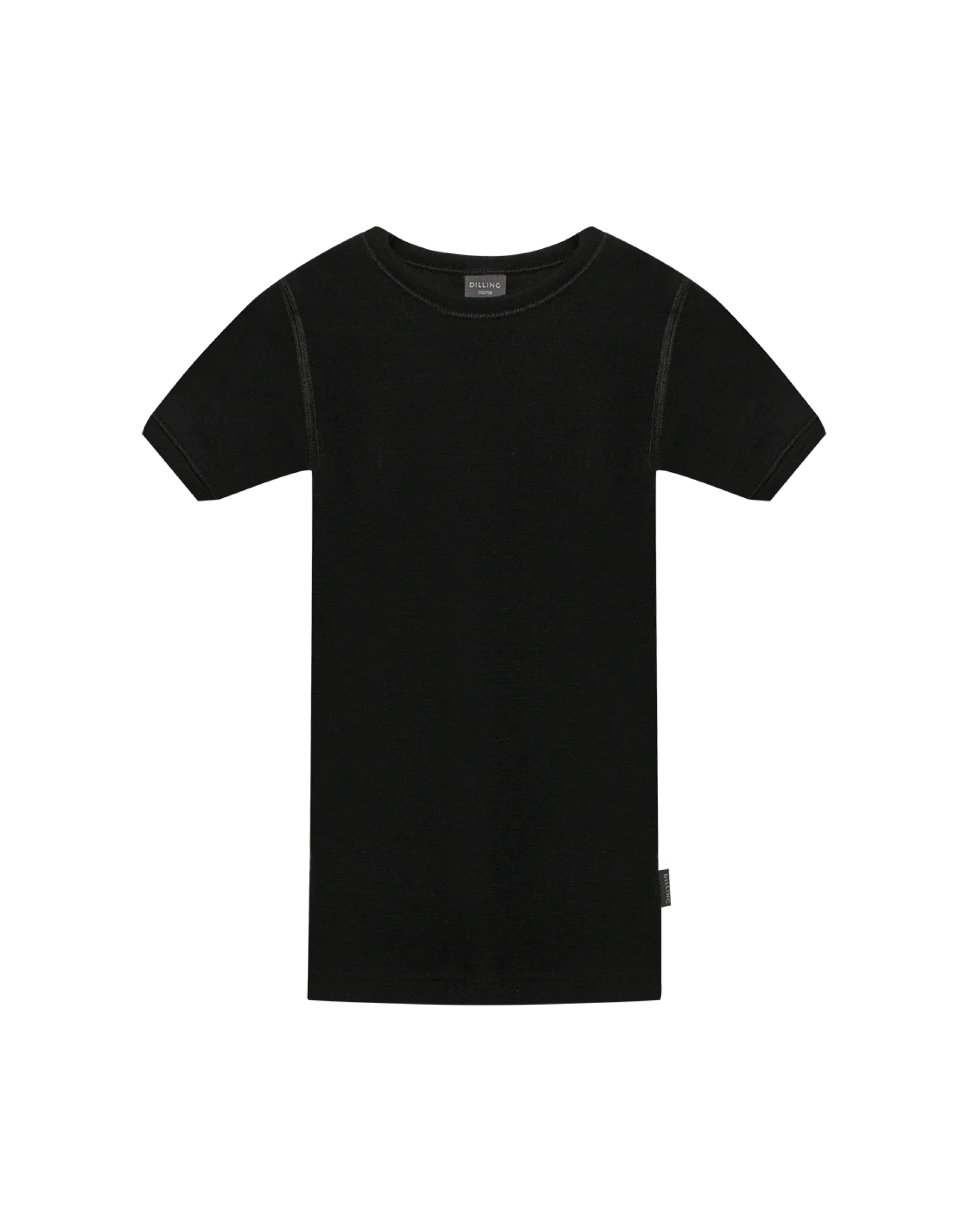 T-shirt i merinould til børn