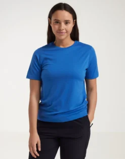 T-shirt i merinould til kvinder