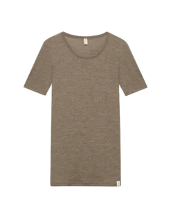 T-shirt i merinould til kvinder