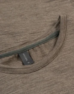 T-shirt i merinould til kvinder
