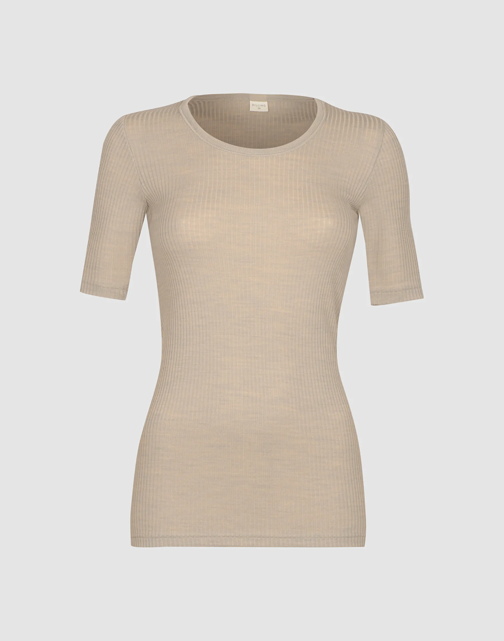 T-shirt i merinould til kvinder