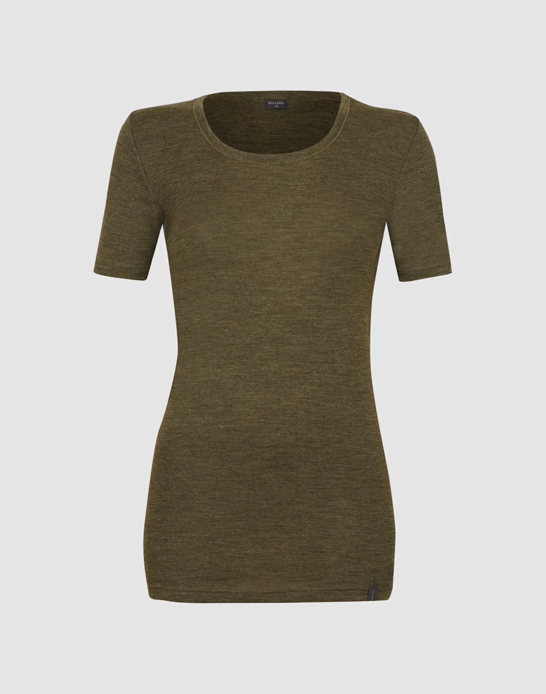 T-shirt i merinould til kvinder