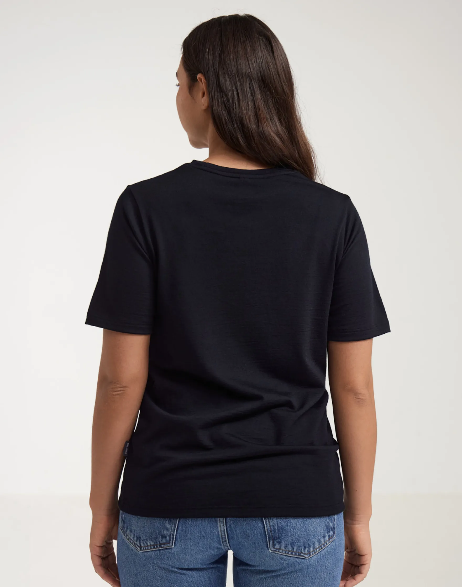 T-shirt i merinould til kvinder