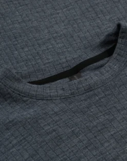 T-shirt i merinould til mænd