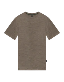T-shirt i merinould til mænd