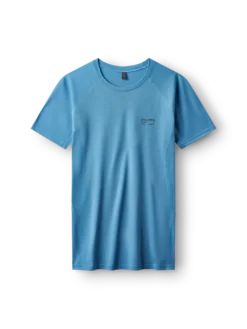 T-shirt i merinould til mænd