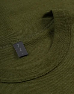T-shirt i merinould til mænd