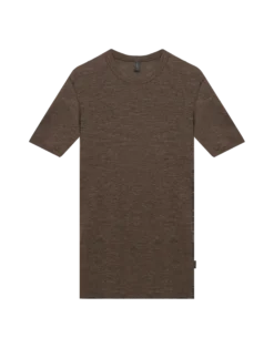 T-shirt i merinould til mænd