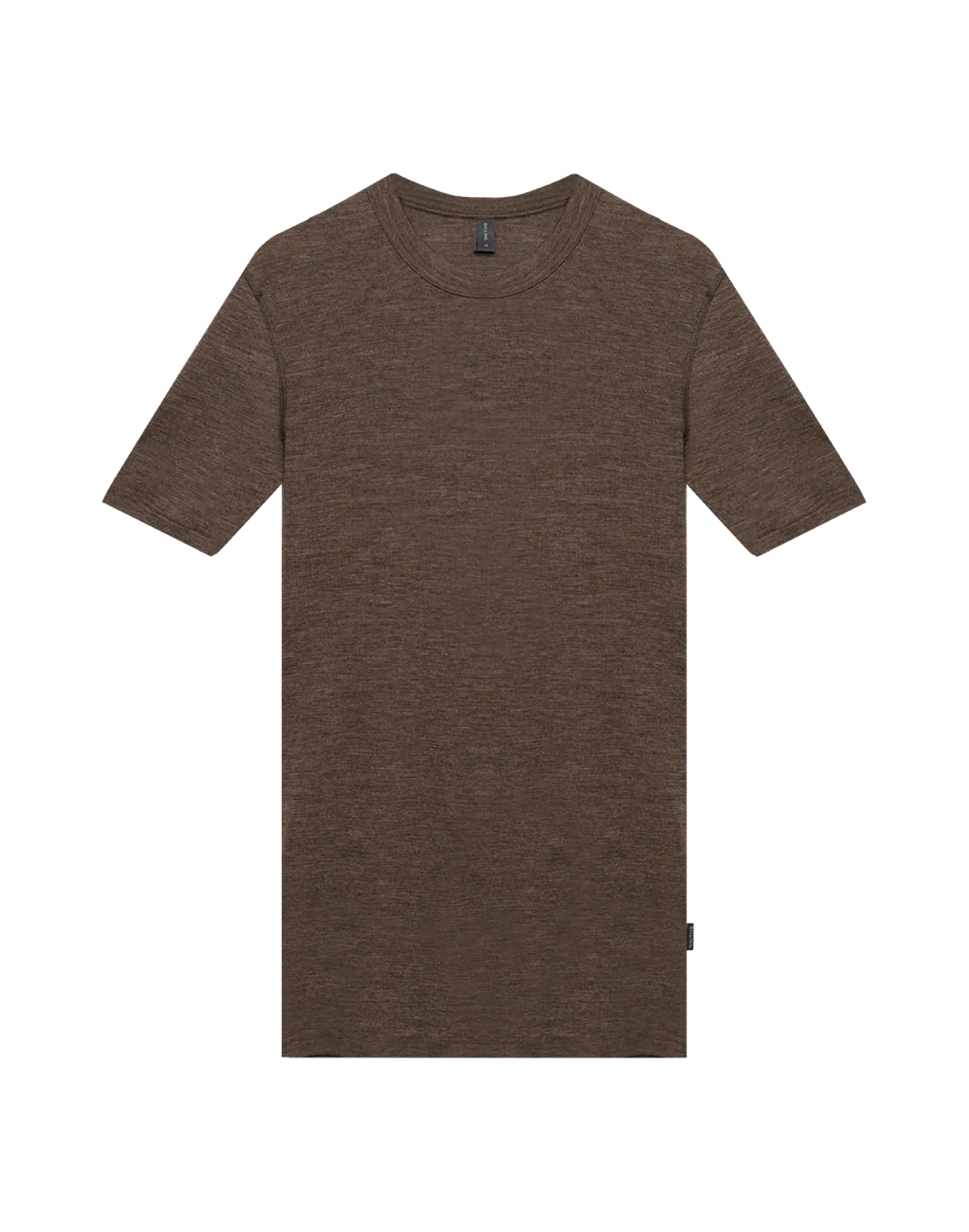 T-shirt i merinould til mænd
