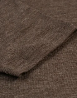 T-shirt i merinould til mænd