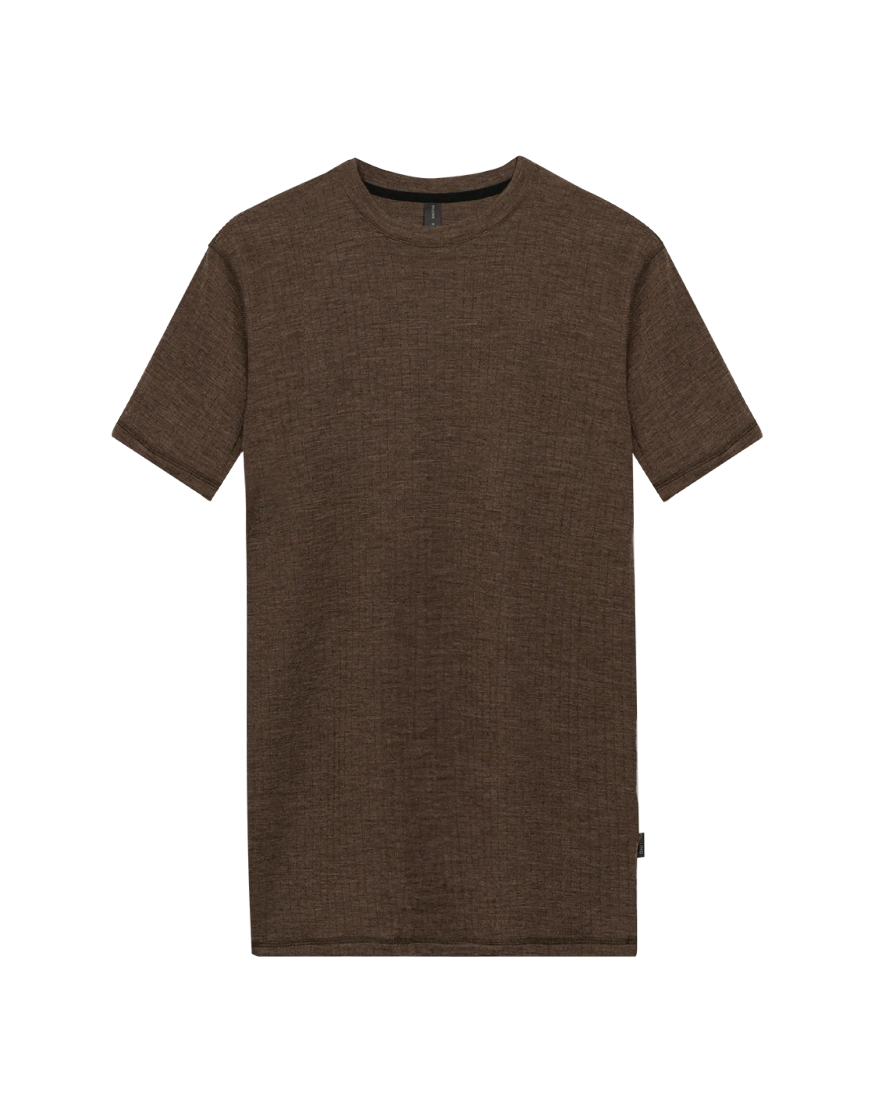 T-shirt i merinould til mænd