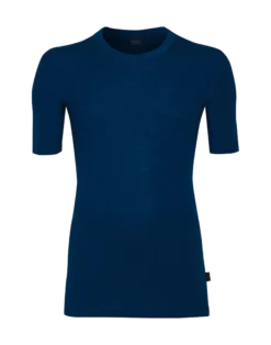T-shirt i merinould til mænd