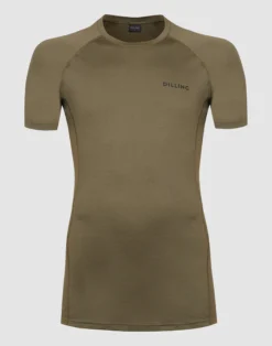 T-shirt i merinould til mænd